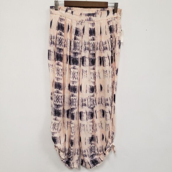 Elevenses Anthropologie Boho Hippie Coachella Pull On Pants Size S Petite NWT - Picture 1 of 15